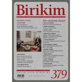 Birikim Aylık Sosyalist Kültür Dergisi Sayı: 379 Kasım 2020