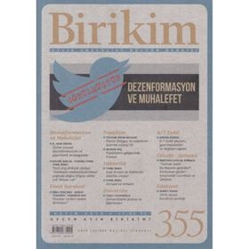 Birikim Dergisi Sayı: 355 - Kolektif