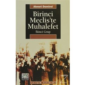 BIRINCI MECLIS'TE MUHALEFET İKİNCİ GRUP - AHMET DEMIREL