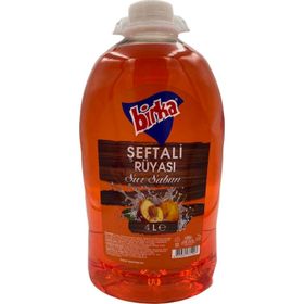 Birka 4x4000 ml Şeftali Kokulu Sıvı El Sabunu