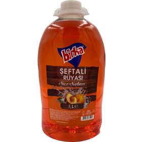 Birka 4x4000 ml Şeftali Kokulu Sıvı El Sabunu