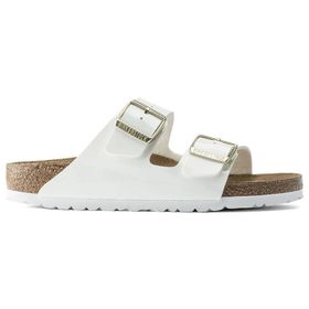 Birkenstock 1005294 Arizona BF Patent Beyaz Kadın Terlik
