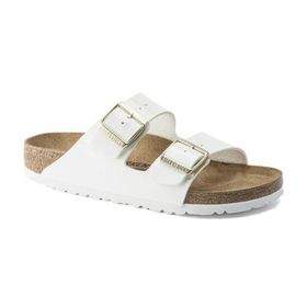 Birkenstock 1005294 Arizona BF Patent Beyaz Kadın Terlik