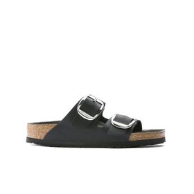 Birkenstock 1011075-20026 Siyah Arizona Big Buckle Leoi Erkek Terlik