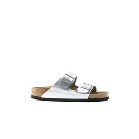 Birkenstock 1012282 Gümüş Arizona Kadın Terlik