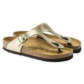 Birkenstock 1016108 Altın Classics Gizeh Bf Parmak Arası Kadın Terlik