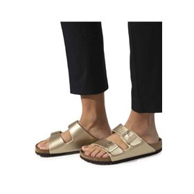 Birkenstock 1016111 V2 Arizona Gold Çift Tokalı Kadın Terlik