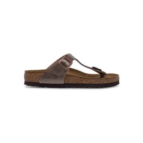 Birkenstock 1016144-4147 Gizeh Bf Kadın Kahverengi Günlük Stil Terlik