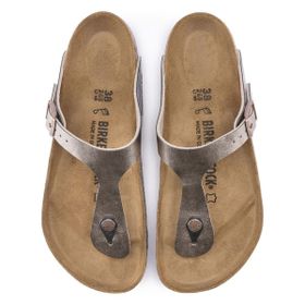 Birkenstock 1016144-4147 Gizeh Bf Kadın Kahverengi Günlük Stil Terlik