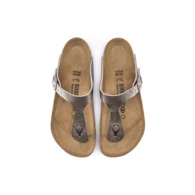 Birkenstock 1016144-4147 Gizeh Bf Kadın Kahverengi Günlük Stil Terlik
