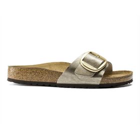 Birkenstock 1016237 Madrid Big Buckle Bf Vizon Kadın Terlik
