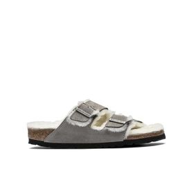 Birkenstock 1017403-W-20317 Gri Arizona Fell VL LAF Kadın Terlik