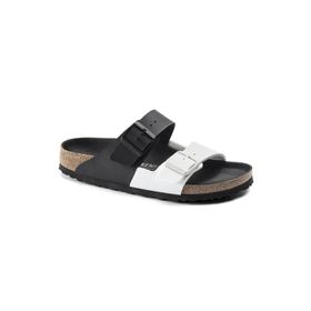 Birkenstock 1019703 Arizona BF Split Black-White Erkek Terlik