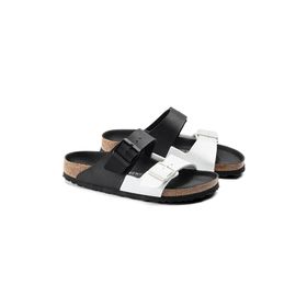 Birkenstock 1019703 Black White Arizona Split Bf Kadın Terlik