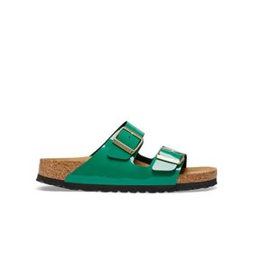 Birkenstock 1025459-20477 Yeşil Arizona BF Patent Kadın Terlik