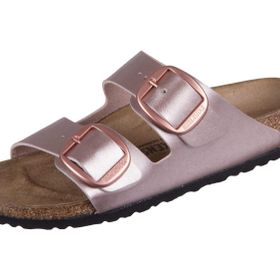 Birkenstock 1025815 Arizona Big Buckle BF Metallic Copper Kadın Terlik