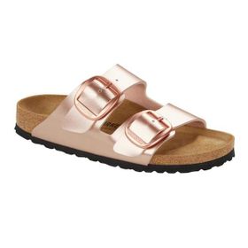Birkenstock 1025815 Arizona Big Buckle BF Metallic Copper Kadın Terlik