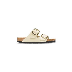 Birkenstock 1026128-20480 Bej Arizona Big Buckle Nl High Shine Kadın Terlik