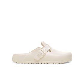 Birkenstock 1027381-20116 Bej Boston Eva Erkek Terlik