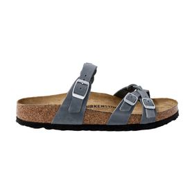Birkenstock 1029098 Gri Franca Braided Kadın Terlik