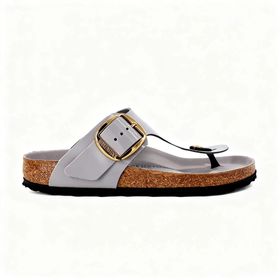 Birkenstock 1029430 Gri Gizeh Big Buckle Kadın Terlik