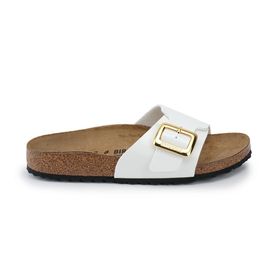 Birkenstock 1029437 Beyaz Catalina Cushion Buckle Kadın Terlik
