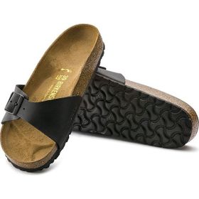 Birkenstock 128163 Madrid Siyah Erkek Terliği