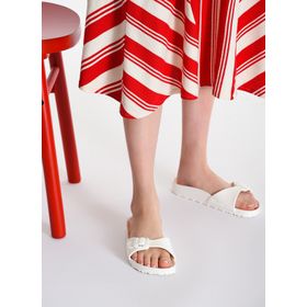 Birkenstock 128183 Beyaz Kadın Terlik