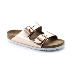 Birkenstock 952093 Metalik Bakır Kadın Terlik