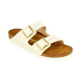 Birkenstock Arizona 1009921 Krem Rengi Kadın Günlük Terlik