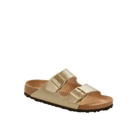 Birkenstock Arizona BF Altın Çift Toka Kadın Terlik