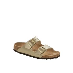 Birkenstock Arizona BF Altın Çift Toka Kadın Terlik