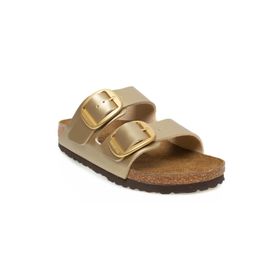 Birkenstock Arizona BF Altın Çift Toka Kadın Terlik