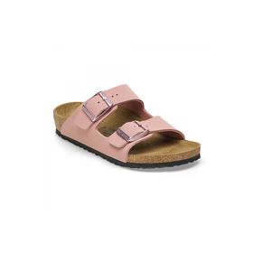 Birkenstock Arizona BF Çift Toka Pembe Kız Çocuk Terlik