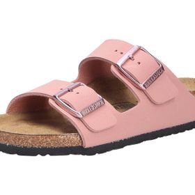 Birkenstock Arizona BF Çift Toka Pembe Kız Çocuk Terlik