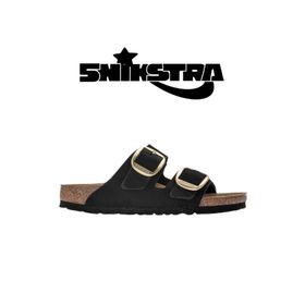 Birkenstock Arizona Big Buckle Lenb Kadın Siyah Terlik
