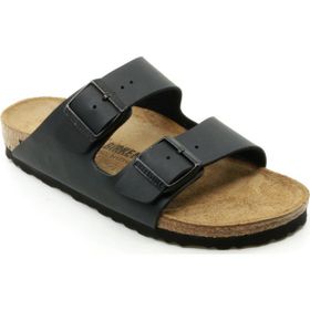 Birkenstock Arizona BS Siyah Deri Erkek Terlik