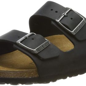 Birkenstock Arizona BS Siyah Deri Erkek Terlik