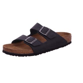 Birkenstock Arizona BS Siyah Deri Erkek Terlik