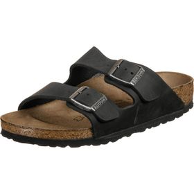 Birkenstock Arizona BS Siyah Deri Erkek Terlik