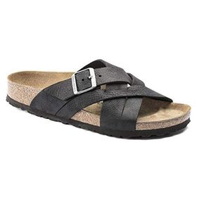 Birkenstock Arizona BS Siyah Deri Erkek Terlik