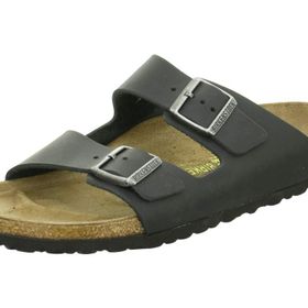 Birkenstock Arizona BS Siyah Deri Erkek Terlik