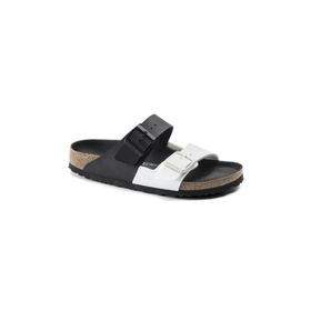 Birkenstock Arizona Siyah Beyaz Erkek Terlik