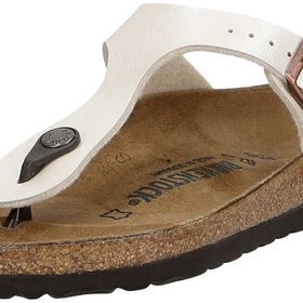 Birkenstock Gizeh Birko Flor Donna İnci Beyaz Kadın Sandalet