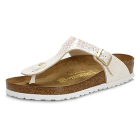 Birkenstock Gizeh Birko Flor Donna İnci Beyaz Kadın Sandalet