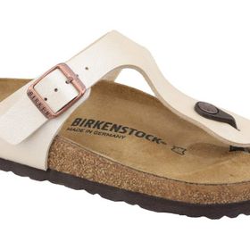 Birkenstock Gizeh Birko Flor Donna İnci Beyaz Kadın Sandalet