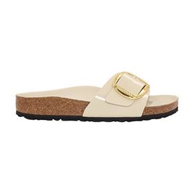 Birkenstock Madrid Big Buckle 1025298 Ekru Kadın Terlik