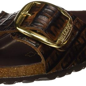 Birkenstock Madrid Big Buckle Kahverengi Kadın Terlik