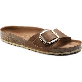 Birkenstock Madrid Big Buckle Kahverengi Kadın Terlik