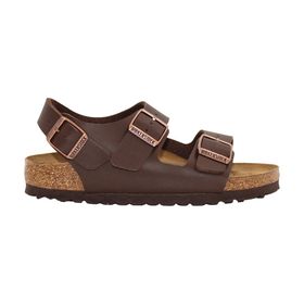 Birkenstock Milano Bs 34703 Koyu Kahverengi Kadın Terlik